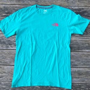 Teal North Face T-Shirt